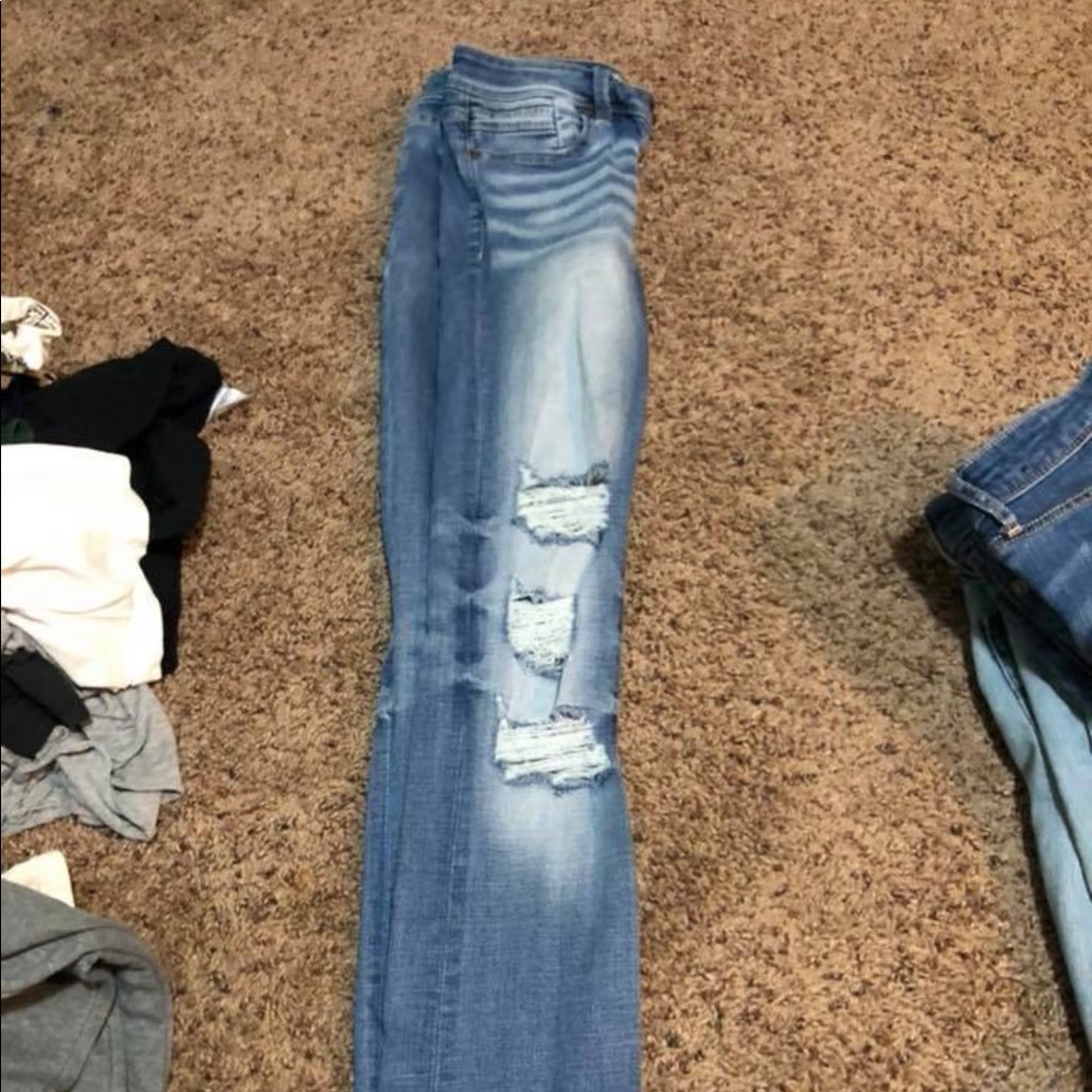 Buckle jeans